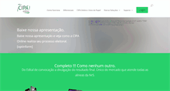 Desktop Screenshot of cipaonline.com.br